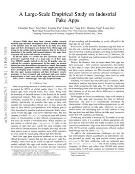 A Large-Scale Empirical Study on Industrial Fake Apps
