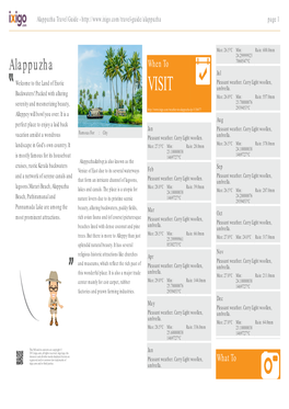 Alappuzha Travel Guide - Page 1