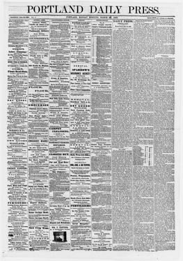 Portland Daily Press: March 23,1868