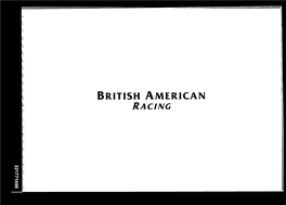 British American Racing British American Racing