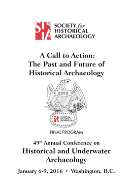 A Call to Action: the Past and Future of Historical Archaeology