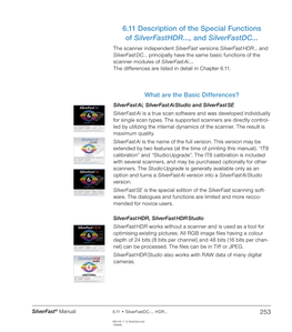 6.11 Description of the Special Functions of Silverfasthdr…