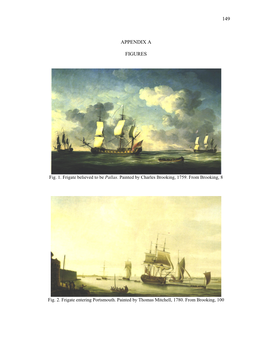 Fig. 1. Frigate Believed to Be Pallas. Painted by Charles Brooking, 1759