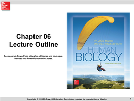 Chapter 06 Lecture Outline