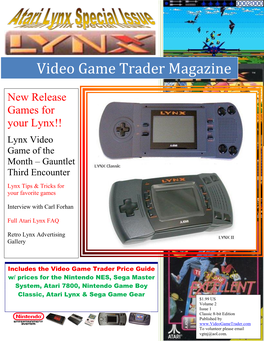 Video Game Trader Magazine