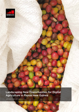 Landscaping New Opportunities for Digital Agriculture in Papua New Guinea