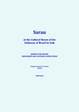 Sarau Progrma