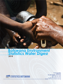 Botswana Environment Statistics Water Digest 2018