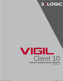 Vigil Client 10 | User's Guide