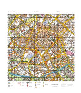 Manchester City Centre Third Edition 1:3,500