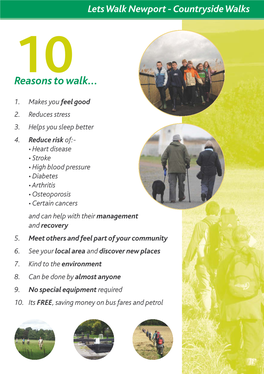 Newport Countryside Walks Leaflets English