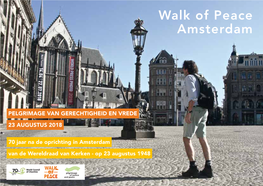 Walk of Peace Amsterdam