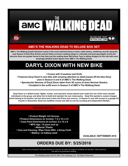 Daryl Dixon with New Bike