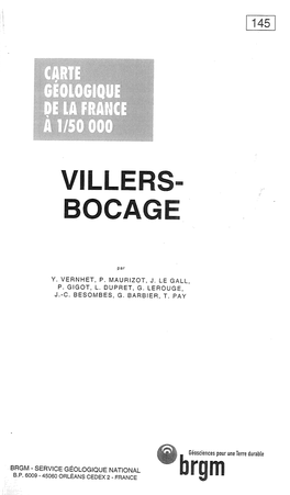 Villers-Bocage À 1/50 000