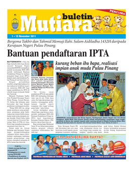 Buletin Mutiara Bulan Nov 1