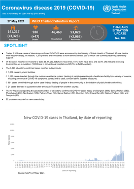 Coronavirus Disease 2019 (COVID-19)