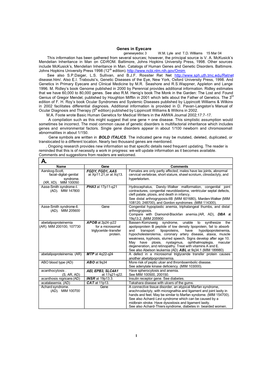 Genes in Eyecare Geneseyedoc 3 W.M