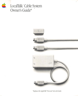 Apple Localtalk Cable System Owners Guide