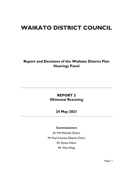 Waikato District Council