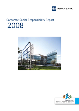 Corporate Social Responsibility Report 2008