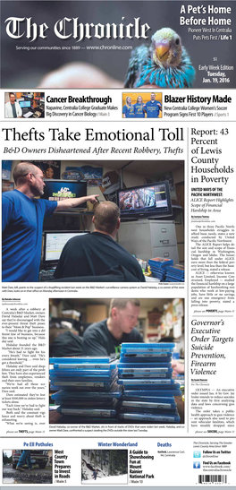 Thefts Take Emotional Toll