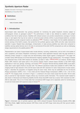 Synthetic Aperture Radar