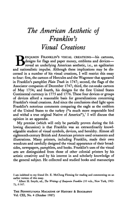 Benjamin Franklin (10 Vols., New York, 1905- 7), 5:167