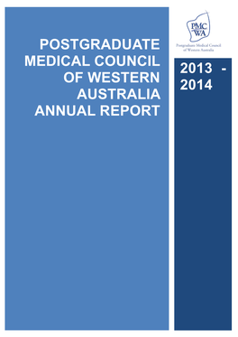 PMCWA Annual Report 2013/2014