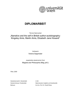 Diplomarbeit