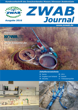 ZWAB Ausgabe 2016 Journal