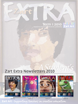 Zart Extra Newsletters 2010