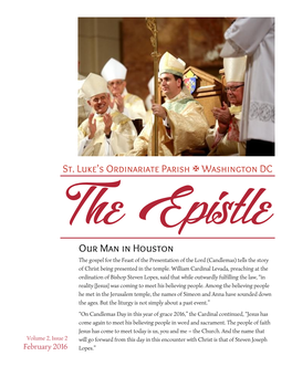 The Epistle: February 2016