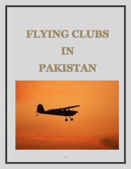Fying Clubs in Pakistan