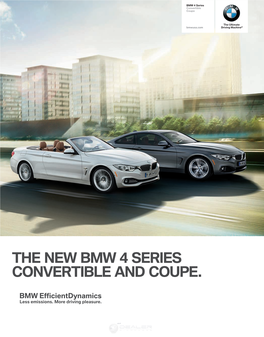 The New Bmw Series Convertible and Coupe