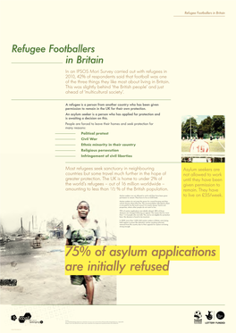 Refugee Footballers in Britain