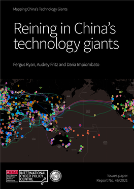 Issues Paper: Reining in China's Technology Giants