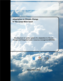 Adaptation to Climate Change in the Zarqa River Basin