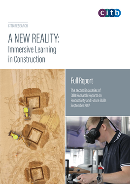A New Reality – CITB Report