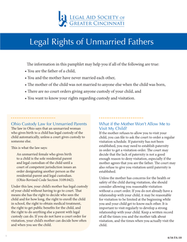 Legal Rights of Unmarried Fathers