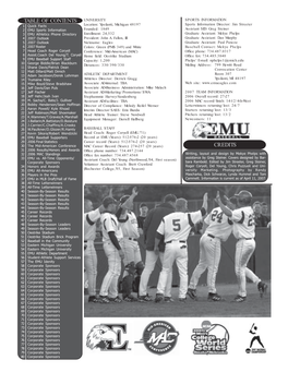2007 Media Guide As of 3-20-07.Pmd