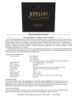 2000 Joullian Chardonnay-Monterey