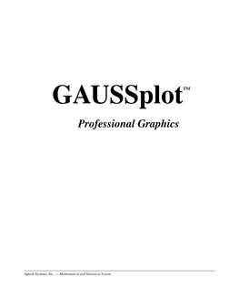 Gaussplot 8.0.Pdf