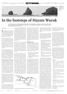 In the Footsteps of Hayam Wuruk