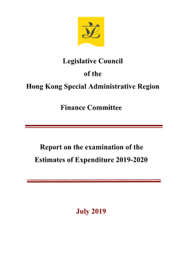 Legislative Council of the Hong Kong Special Administrative Region