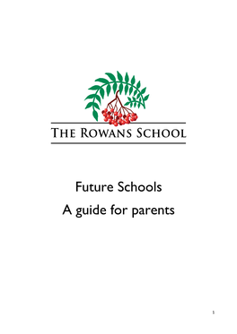 Future Schools a Guide for Parents