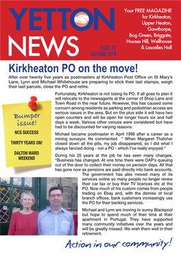 Kirkheaton PO on the Move!