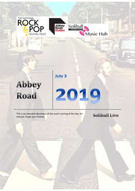 Abbey Road Will Supply Refreshments and Put on a Film About Abbey Road