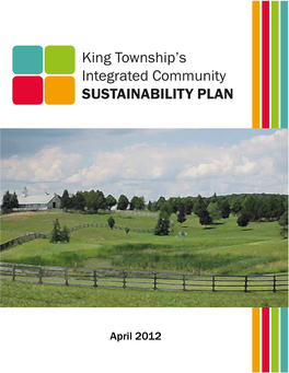 King Township's Integrated Community SUSTAINABILITY PLAN