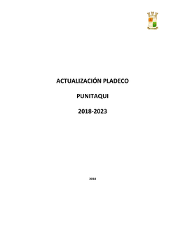 Actualización Pladeco Punitaqui 2018-2023