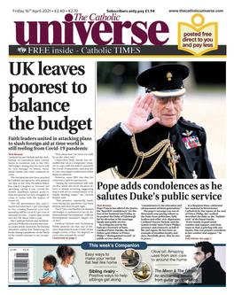 UK Leaves Poorest to Balance the Budget